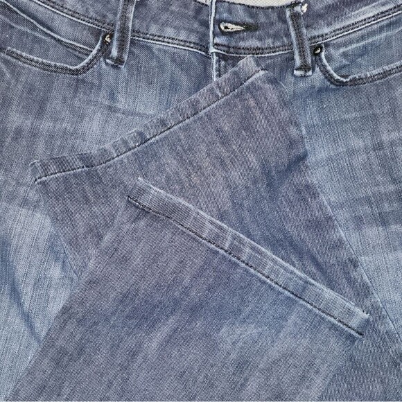 DL1961 Cindy Low Rise Rhythm Wash Stretch Slim Boot Cut Jeans Size 25 - Picture 7 of 12